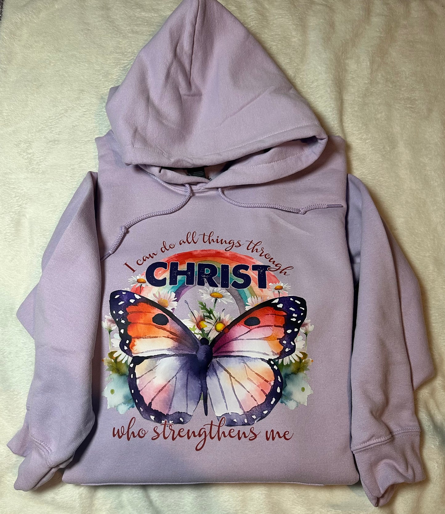 I can do all things through Christ hoodie