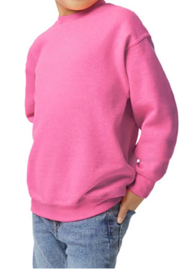 Youth crew neck sweater