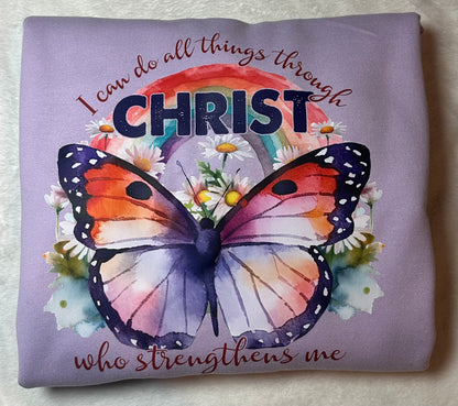 I can do all things through Christ hoodie