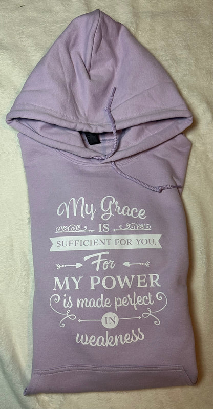 My grace is sufficient for you hoodie
