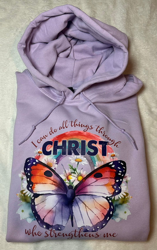 I can do all things through Christ hoodie