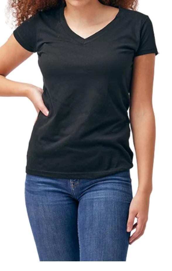 Women's v neck t shirts