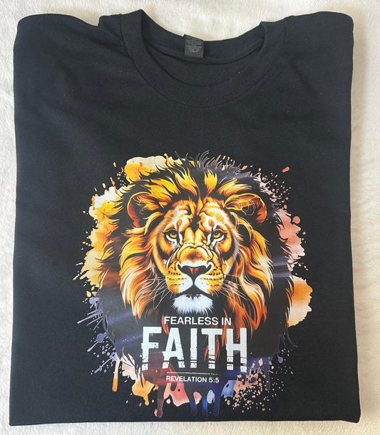 Fearless in Faith t-shirt
