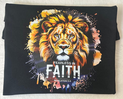 Fearless in Faith t-shirt