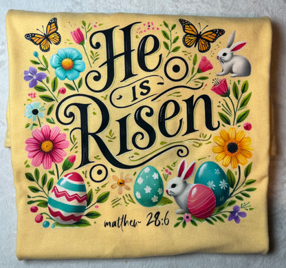 He has risen t shirt