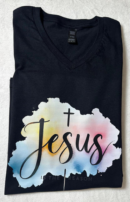Jesus is the reason v neck