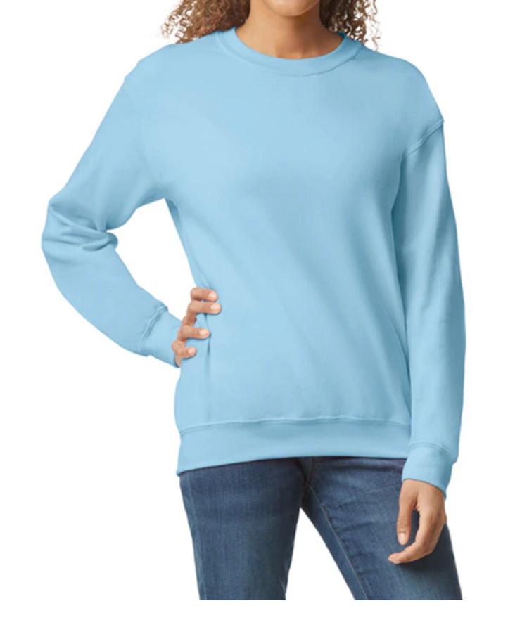 Crew neck unisex sweater