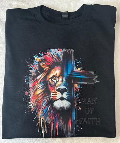 Man of faith t-shirt
