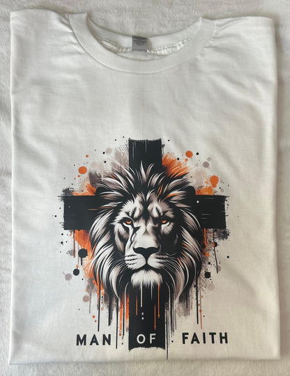 Man of faith t-shirt