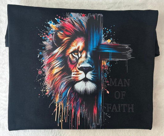 Man of faith t-shirt