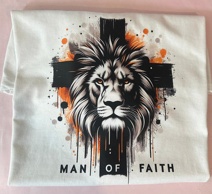 Man of faith t-shirt