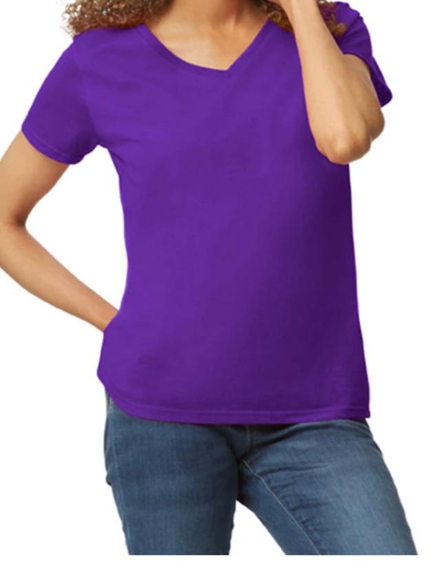 Women's v neck t shirts