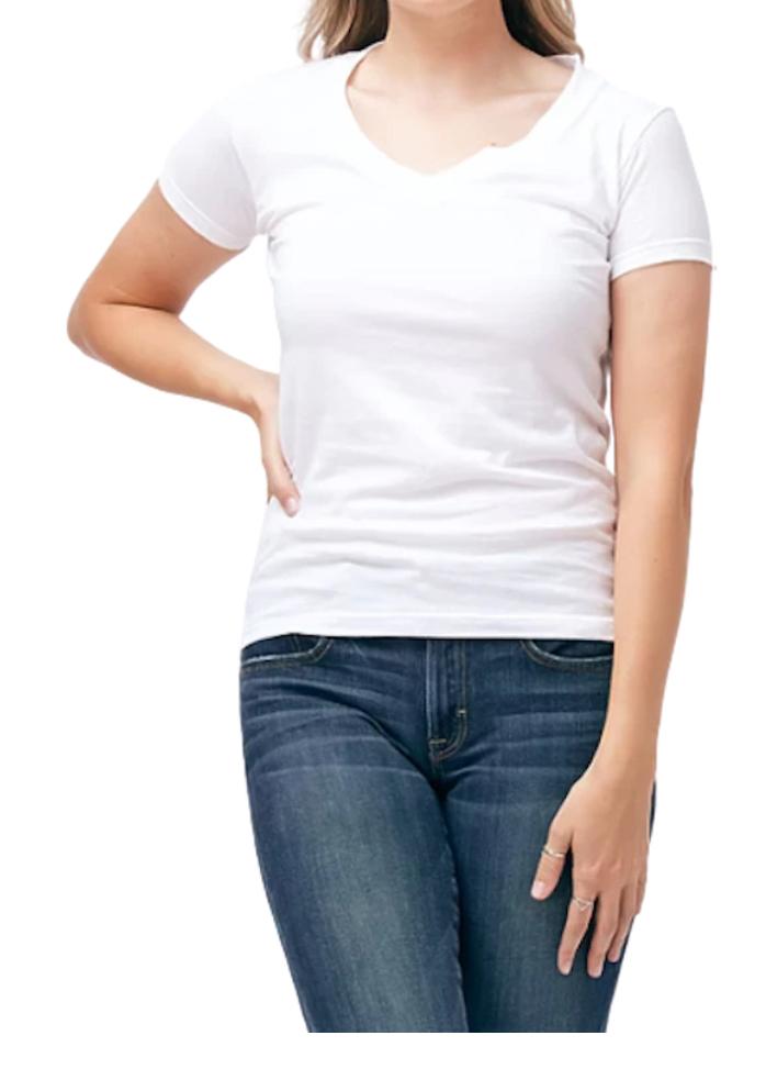 Women's v neck t shirts
