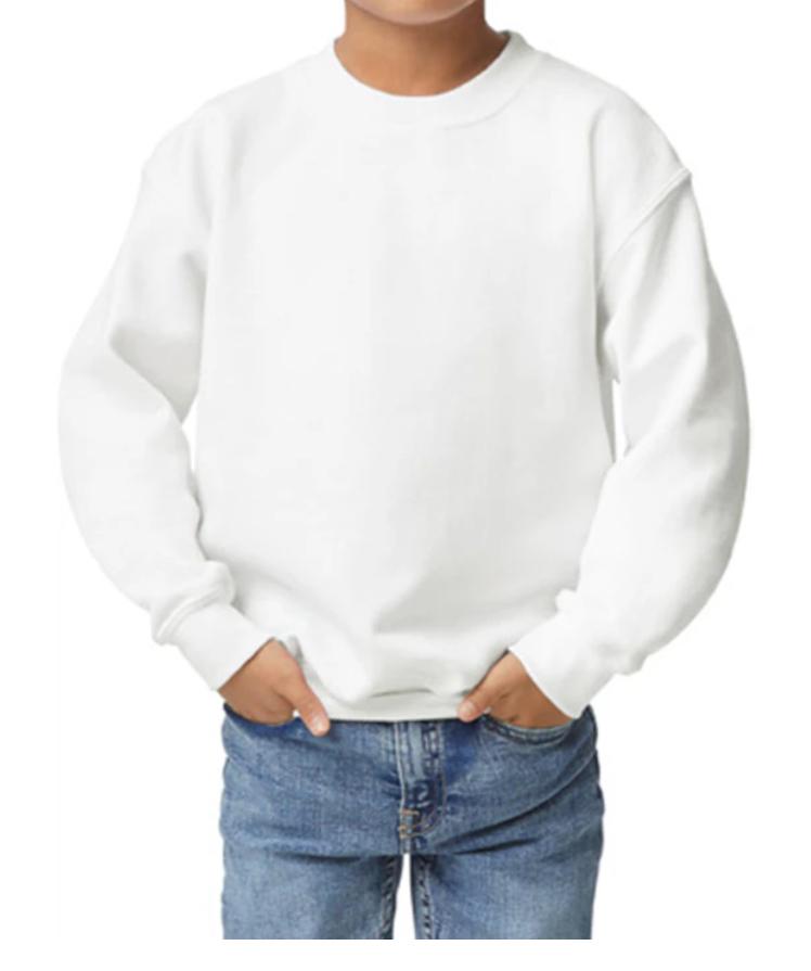 Youth crew neck sweater